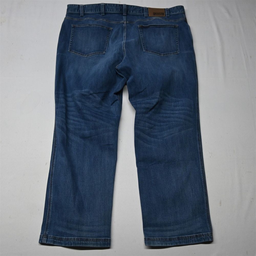 Duluth 44x30 46217‎ Coolmax Flex Ballroom Relaxed Light Wash Denim Mens Jeans - Picture 9 of 9